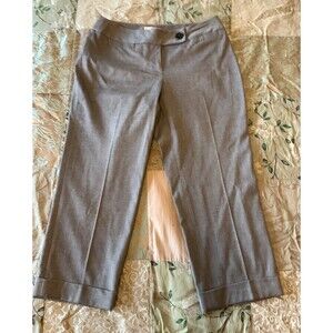 Loft dress crop pants size 0P-Grey